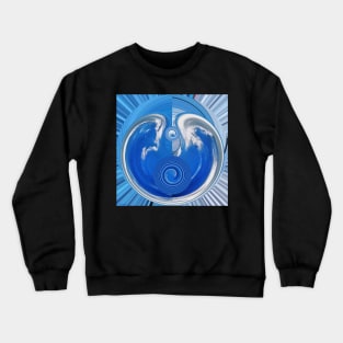 Stocksom Vivid Blue Crewneck Sweatshirt